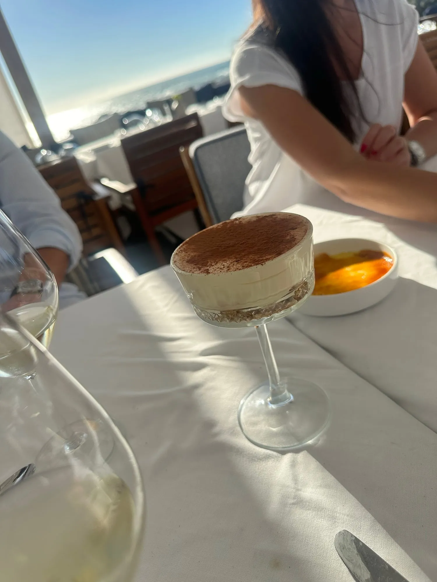 Tiramisu am Tisch