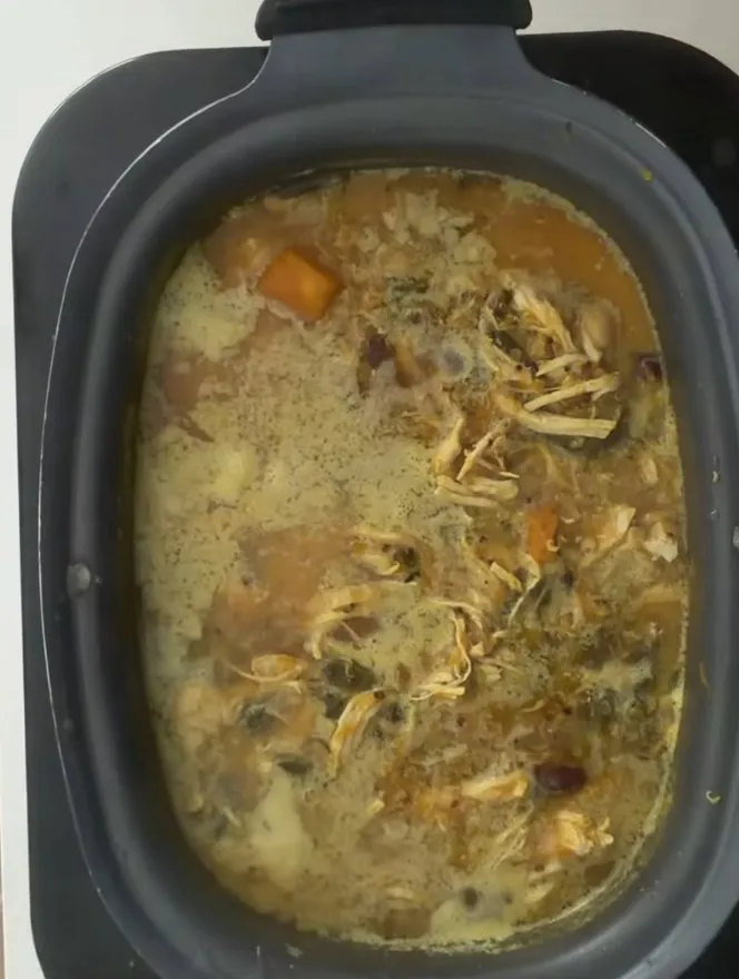 Fertige Suppe im Slow Cooker
