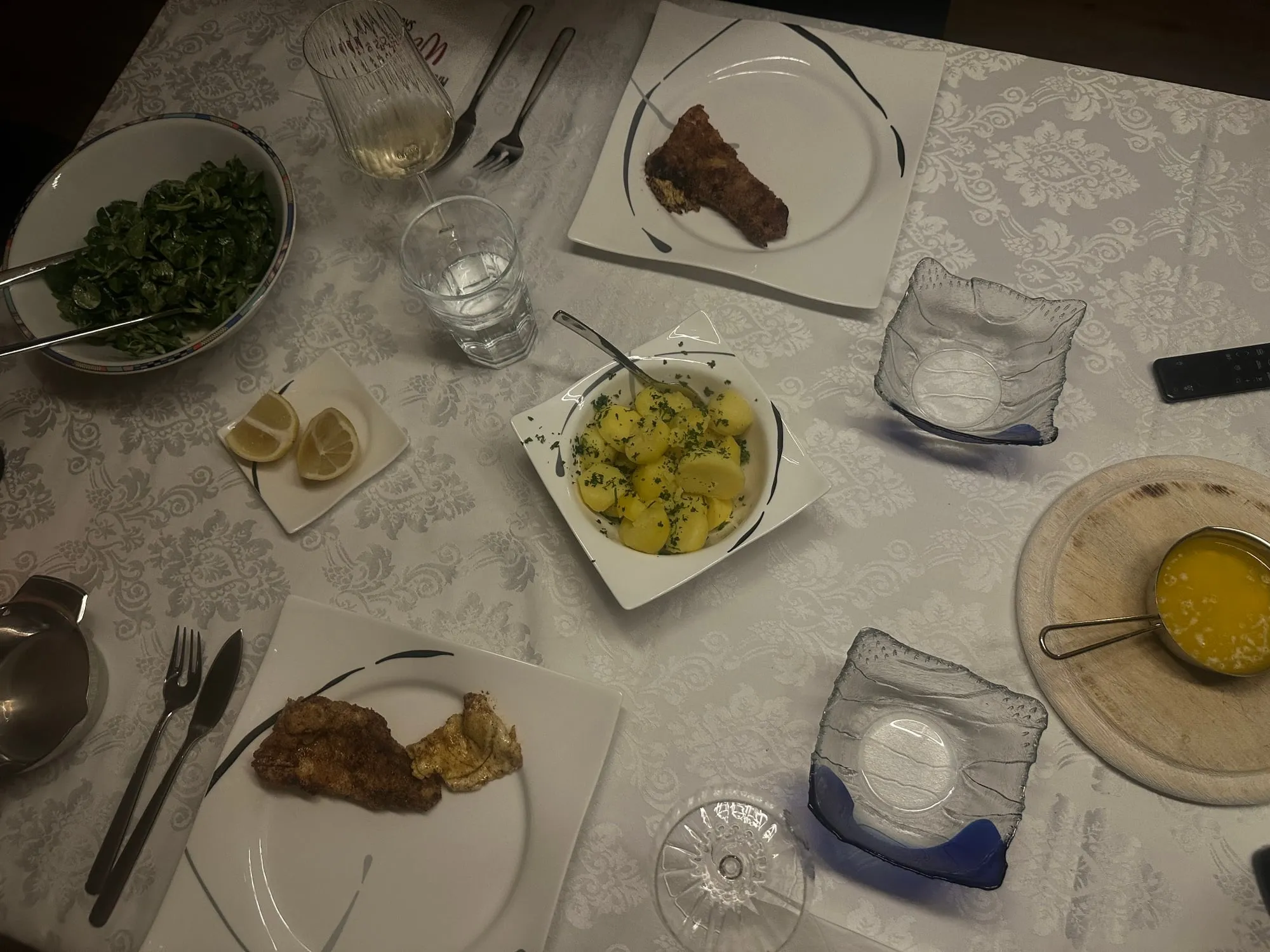 Gedeckter Tisch